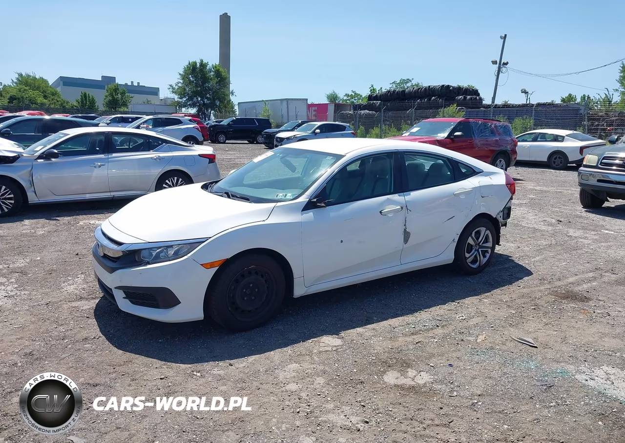 2016 Honda Civic Lx VIN:19XFC2F56GE007374 - 2