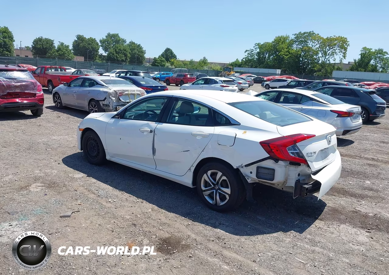2016 Honda Civic Lx VIN:19XFC2F56GE007374 - 3