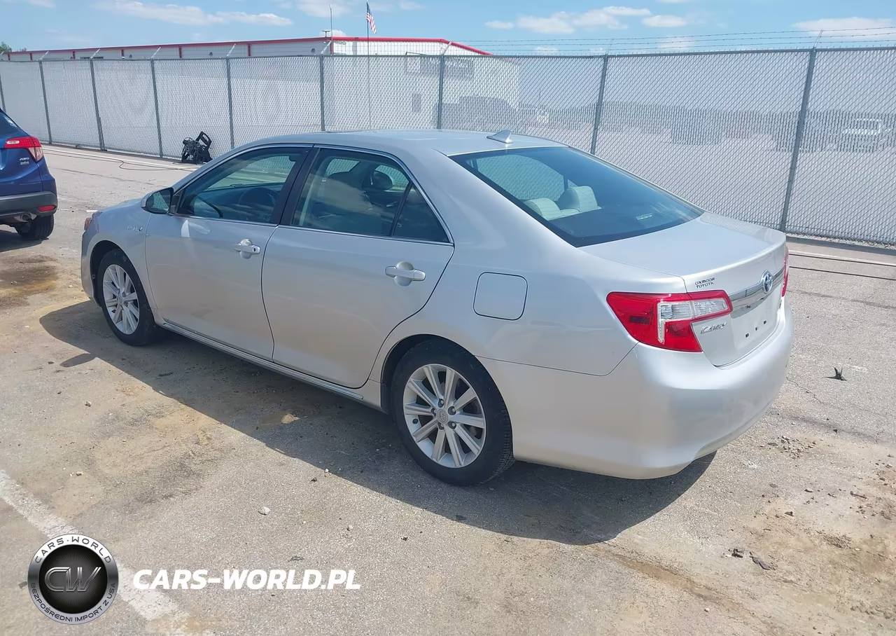 2012 Toyota Camry Hybrid Xle VIN:4T1BD1FK6CU024999 - 3