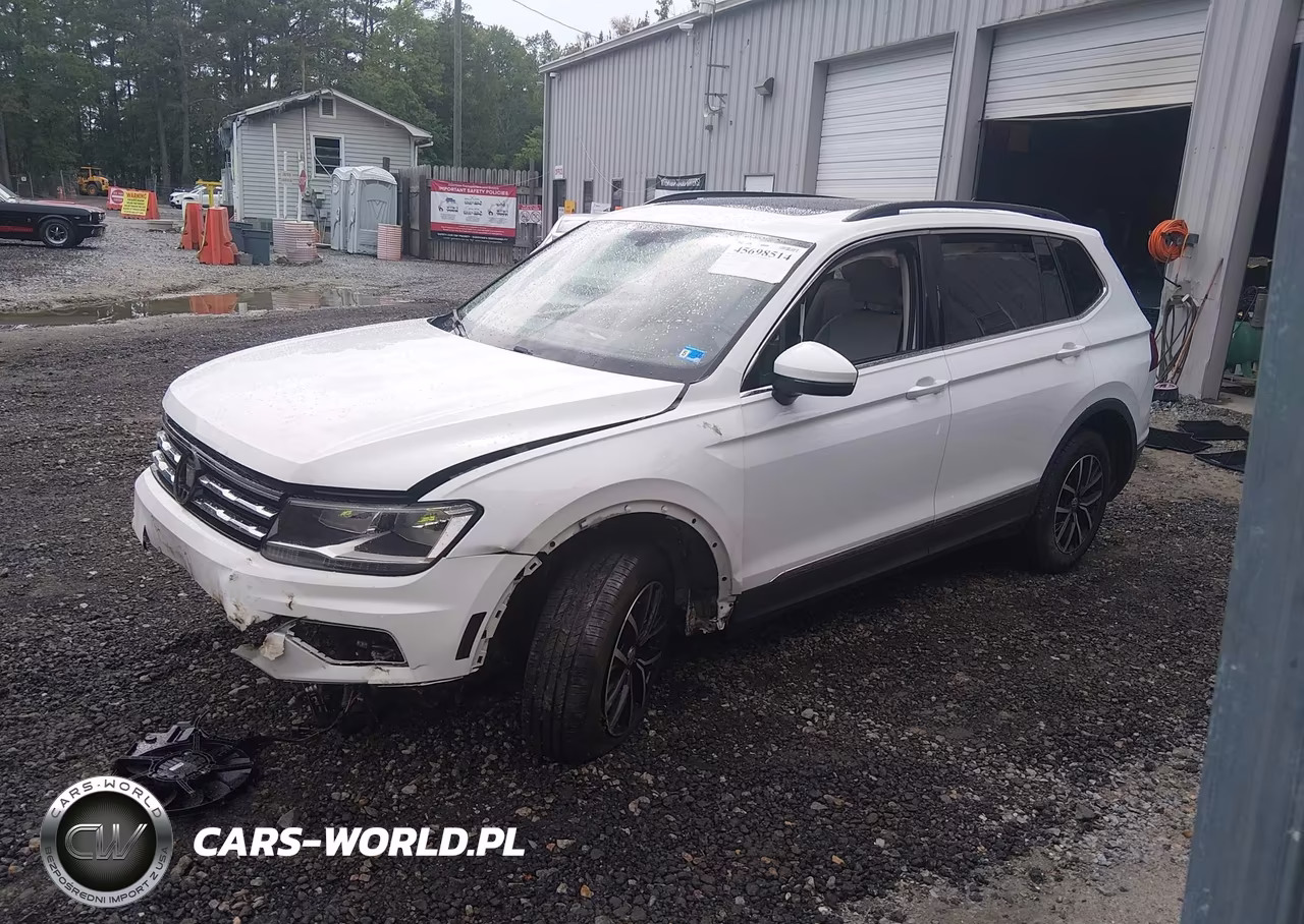 2021 Volkswagen Tiguan 2.0T Se-2.0T Se R-Line Black-2.0T Sel VIN:3VV2B7AX7MM077153 - 2