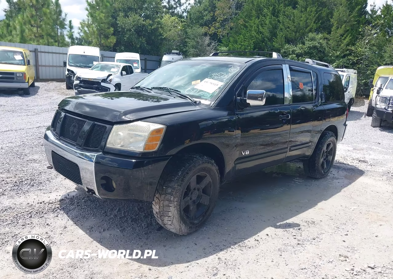 2006 Nissan Armada Se VIN:5N1AA08B16N715075 - 2