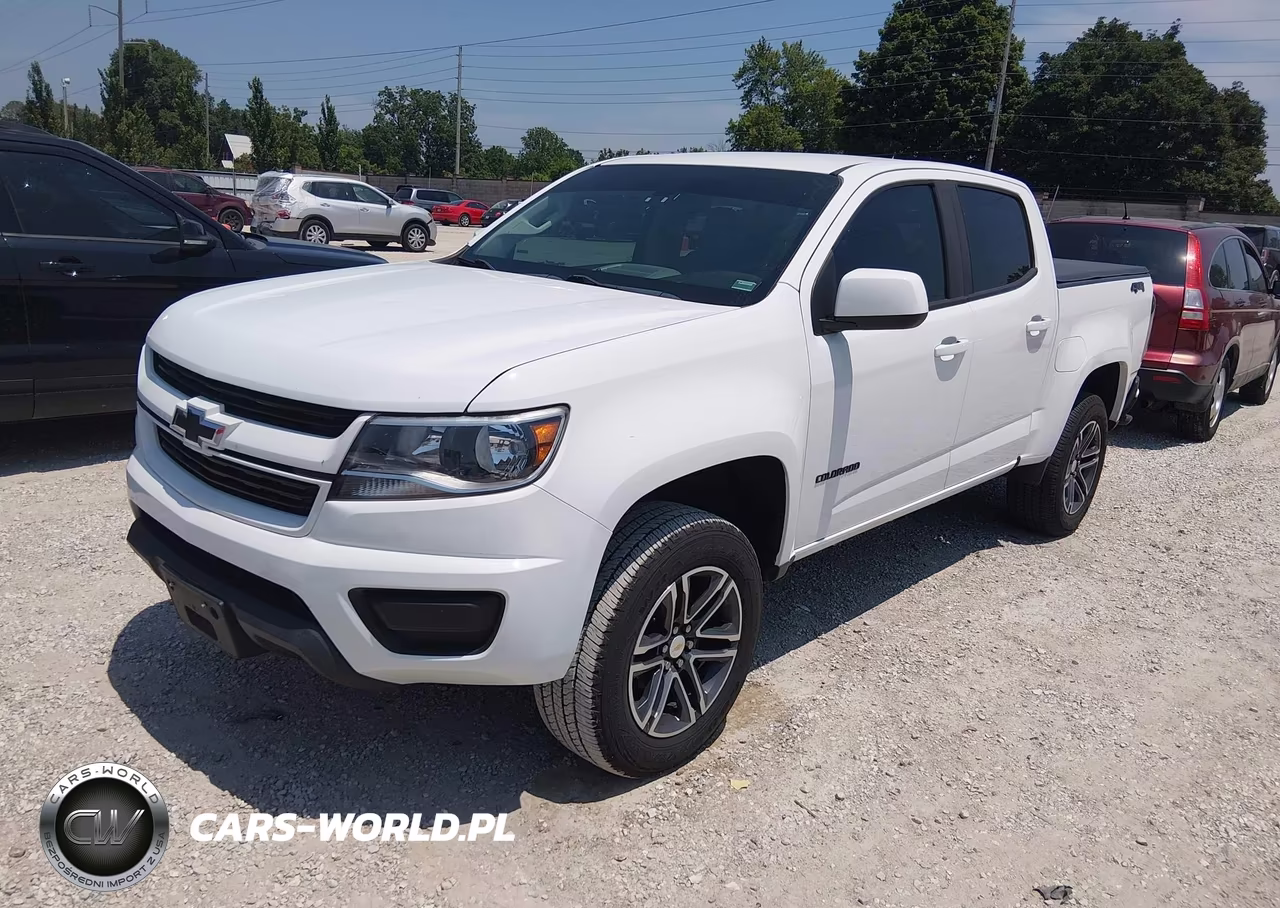 2019 Chevrolet Colorado Wt VIN:1GCGTBEN6K1191796 - 2
