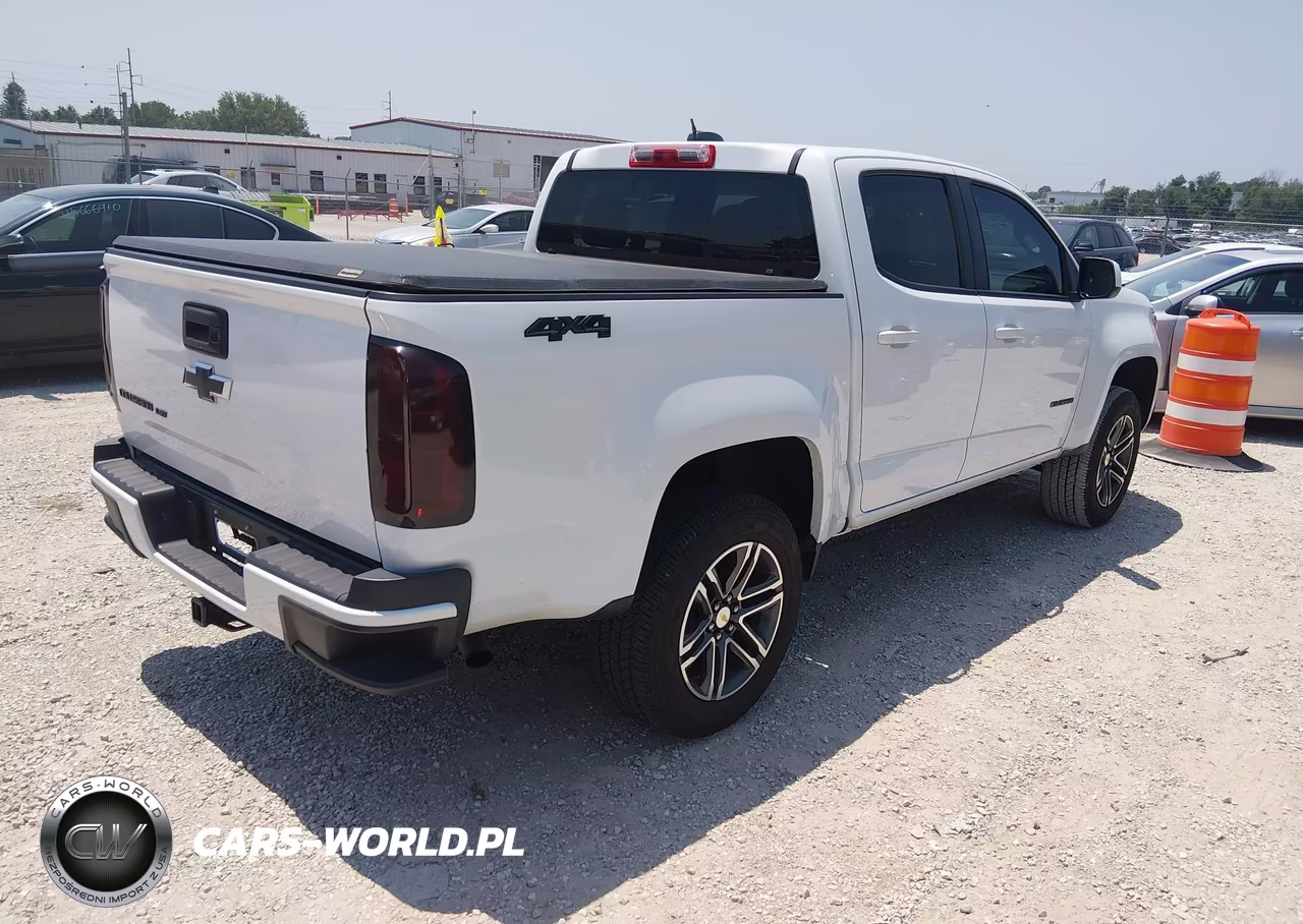 2019 Chevrolet Colorado Wt VIN:1GCGTBEN6K1191796 - 4