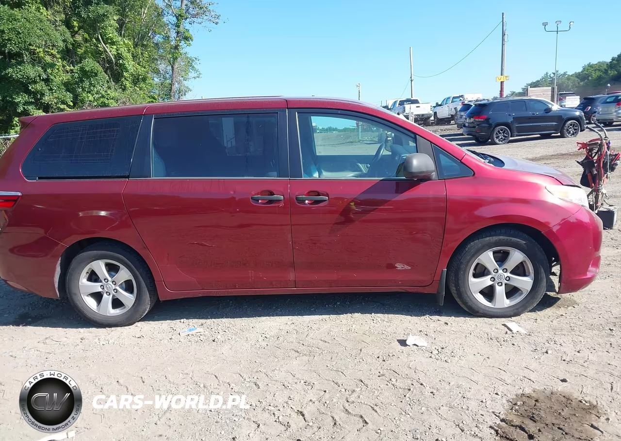 2015 Toyota Sienna L 7 Passenger VIN:5TDZK3DC9FS648403 - 13