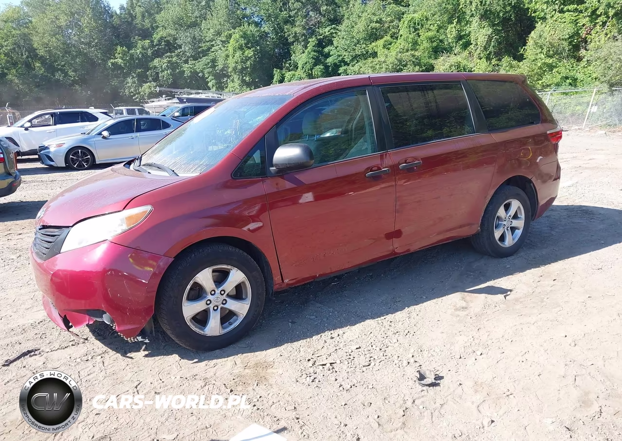 2015 Toyota Sienna L 7 Passenger VIN:5TDZK3DC9FS648403 - 2