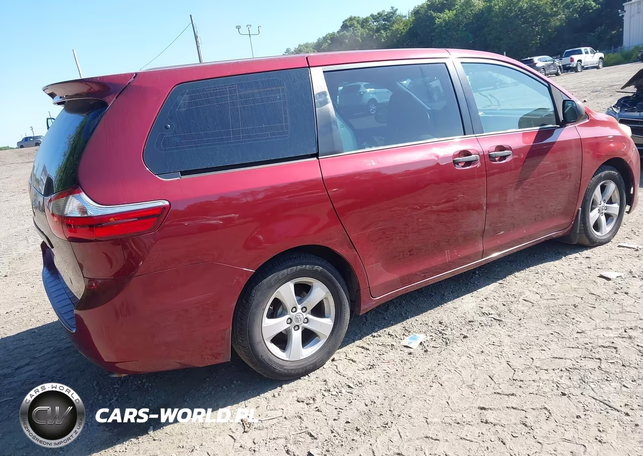 2015 Toyota Sienna L 7 Passenger VIN:5TDZK3DC9FS648403 - 4
