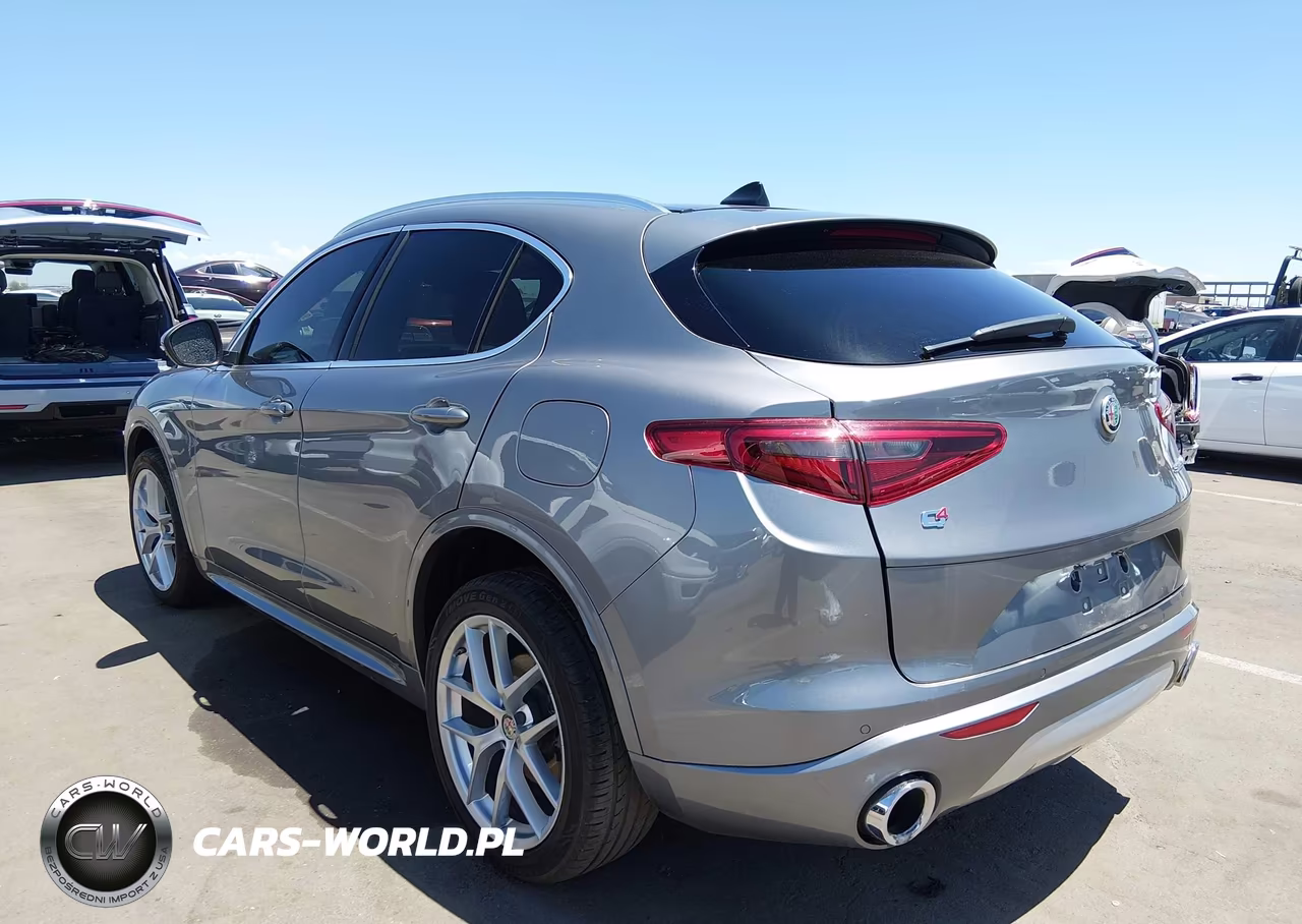 2021 Alfa Romeo Stelvio Ti Awd VIN:ZASPAKBN9M7D09731 - 3