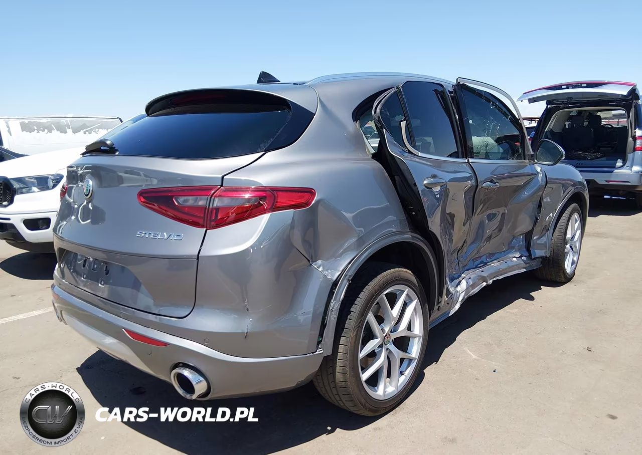 2021 Alfa Romeo Stelvio Ti Awd VIN:ZASPAKBN9M7D09731 - 4