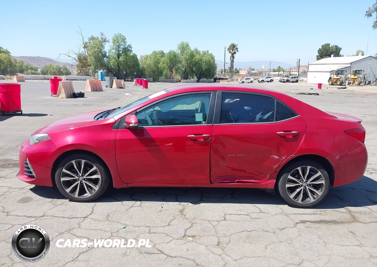 2017 Toyota Corolla Se VIN:5YFBURHE3HP666417 - 14