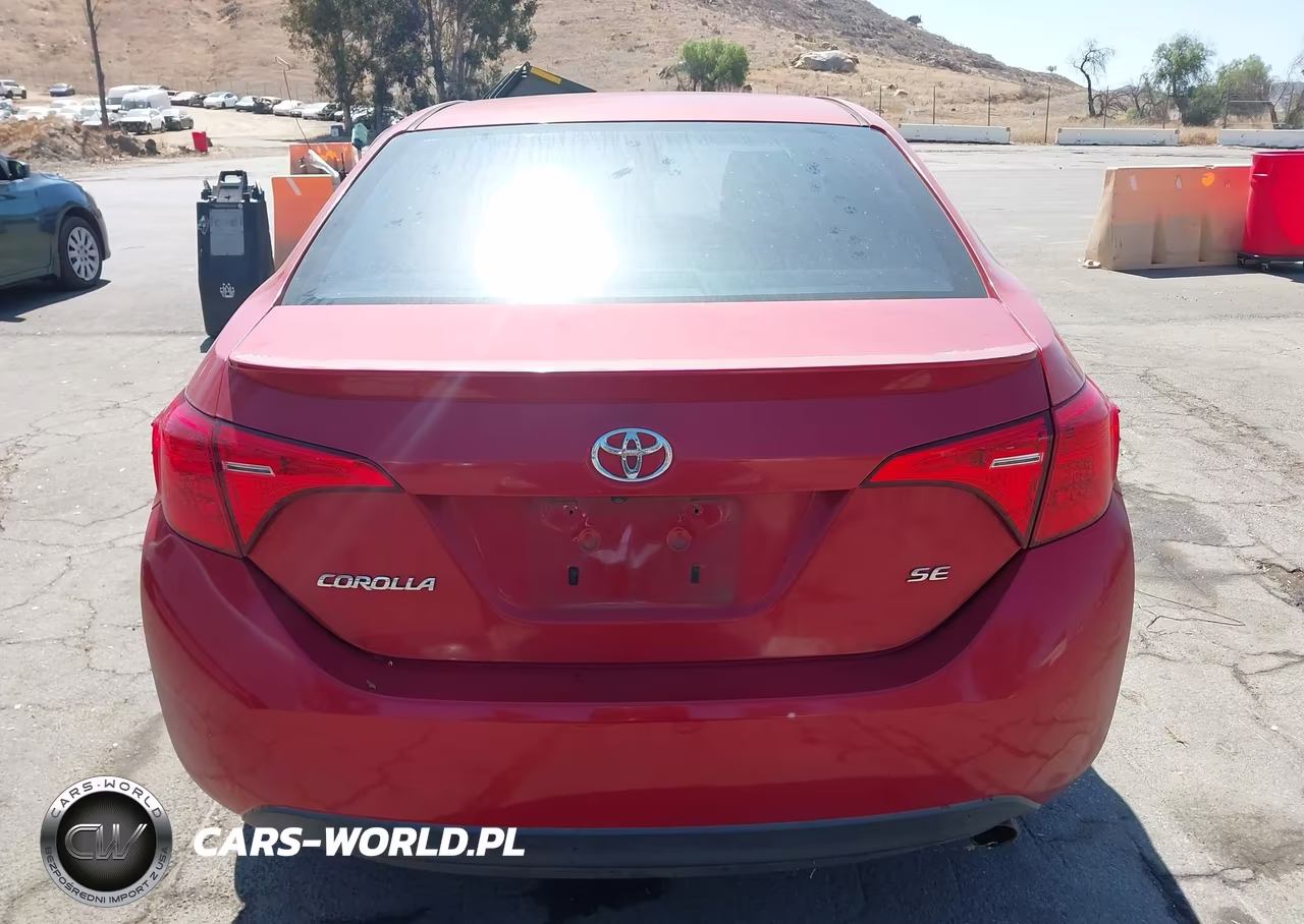 2017 Toyota Corolla Se VIN:5YFBURHE3HP666417 - 16