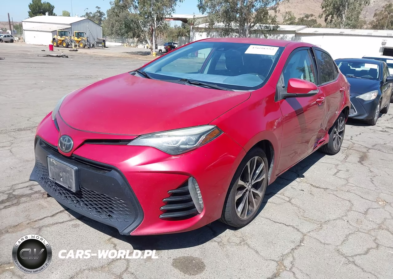 2017 Toyota Corolla Se VIN:5YFBURHE3HP666417 - 2