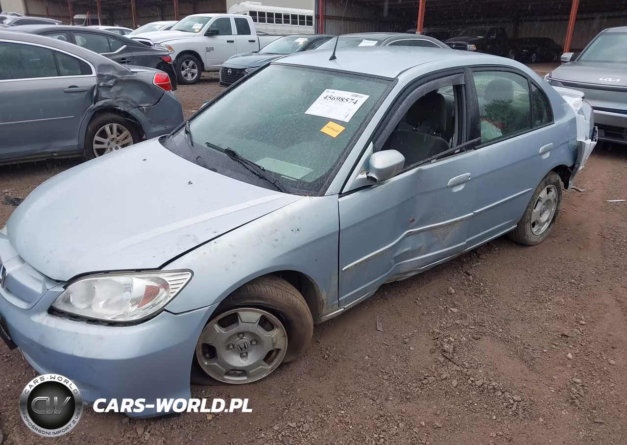 2005 Honda Civic Hybrid VIN:JHMES96665S025009 - 2