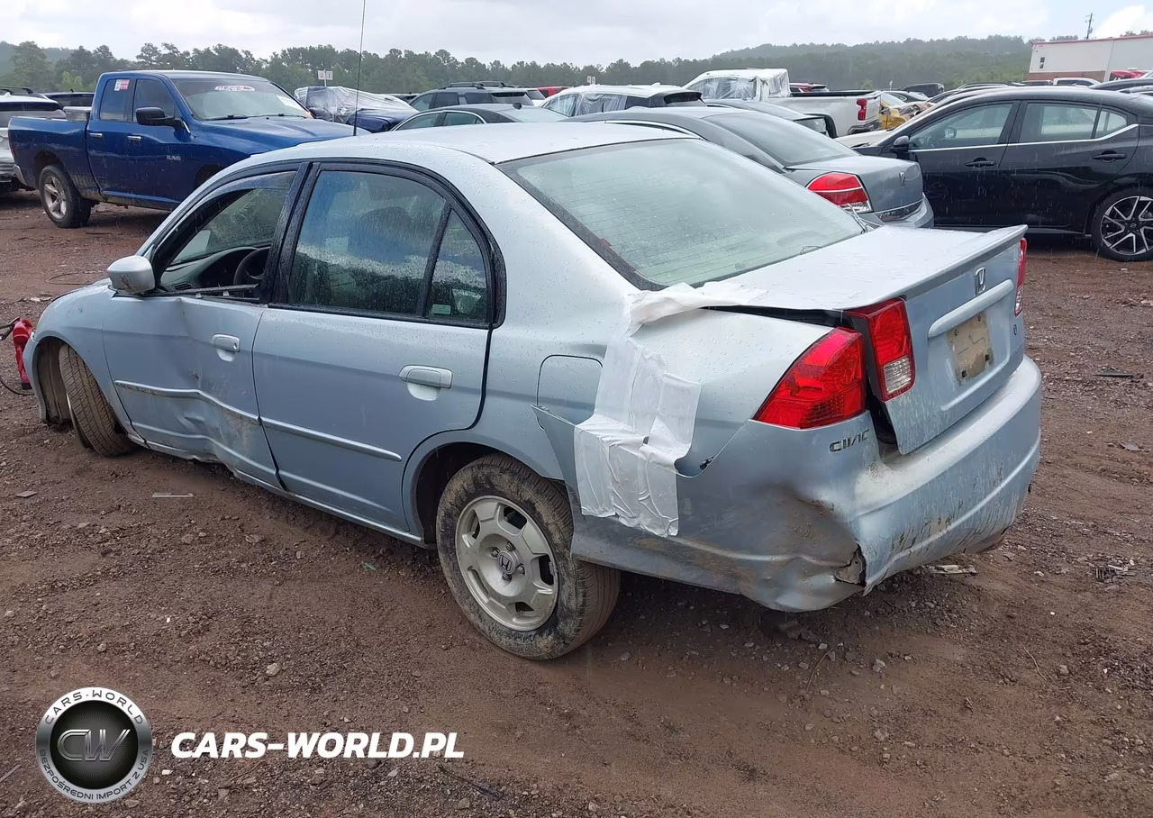 2005 Honda Civic Hybrid VIN:JHMES96665S025009 - 3