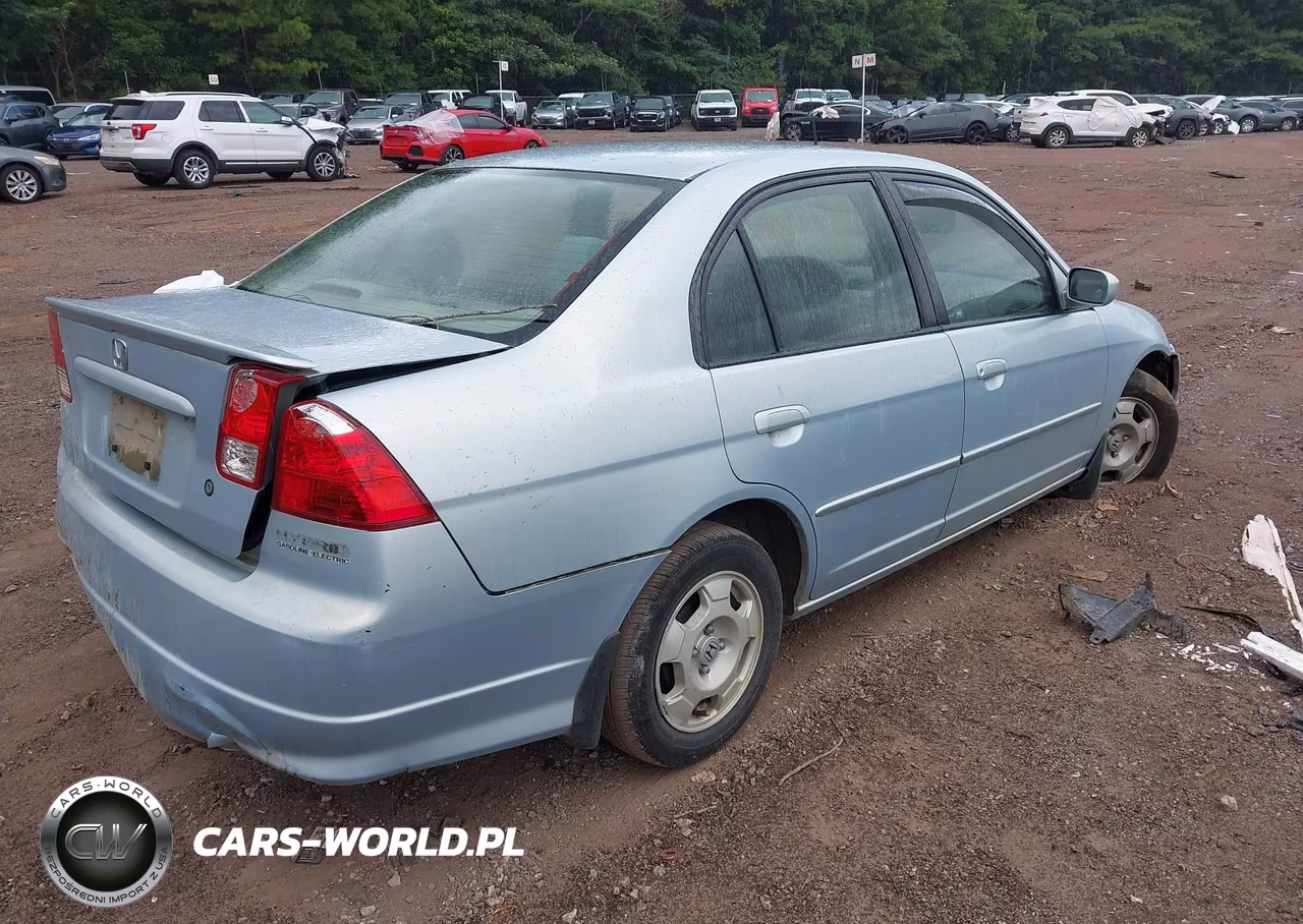 2005 Honda Civic Hybrid VIN:JHMES96665S025009 - 4