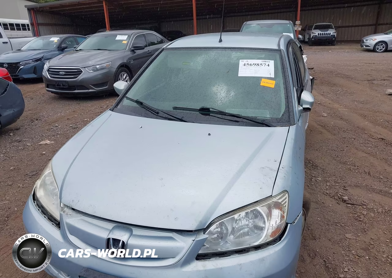 2005 Honda Civic Hybrid VIN:JHMES96665S025009 - 6
