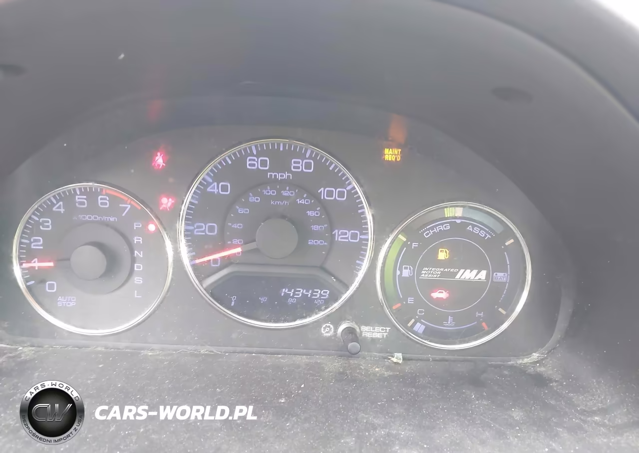 2005 Honda Civic Hybrid VIN:JHMES96665S025009 - 7