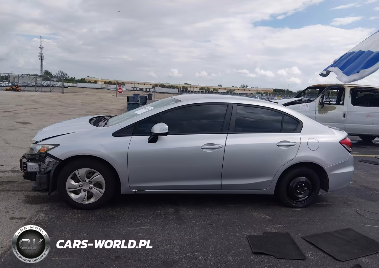 2013 Honda Civic Lx VIN:19XFB2F51DE080599 - 14