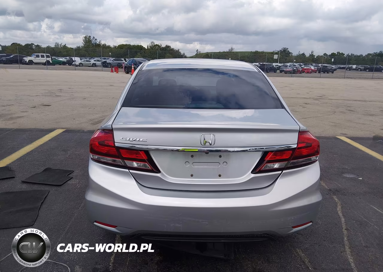 2013 Honda Civic Lx VIN:19XFB2F51DE080599 - 16
