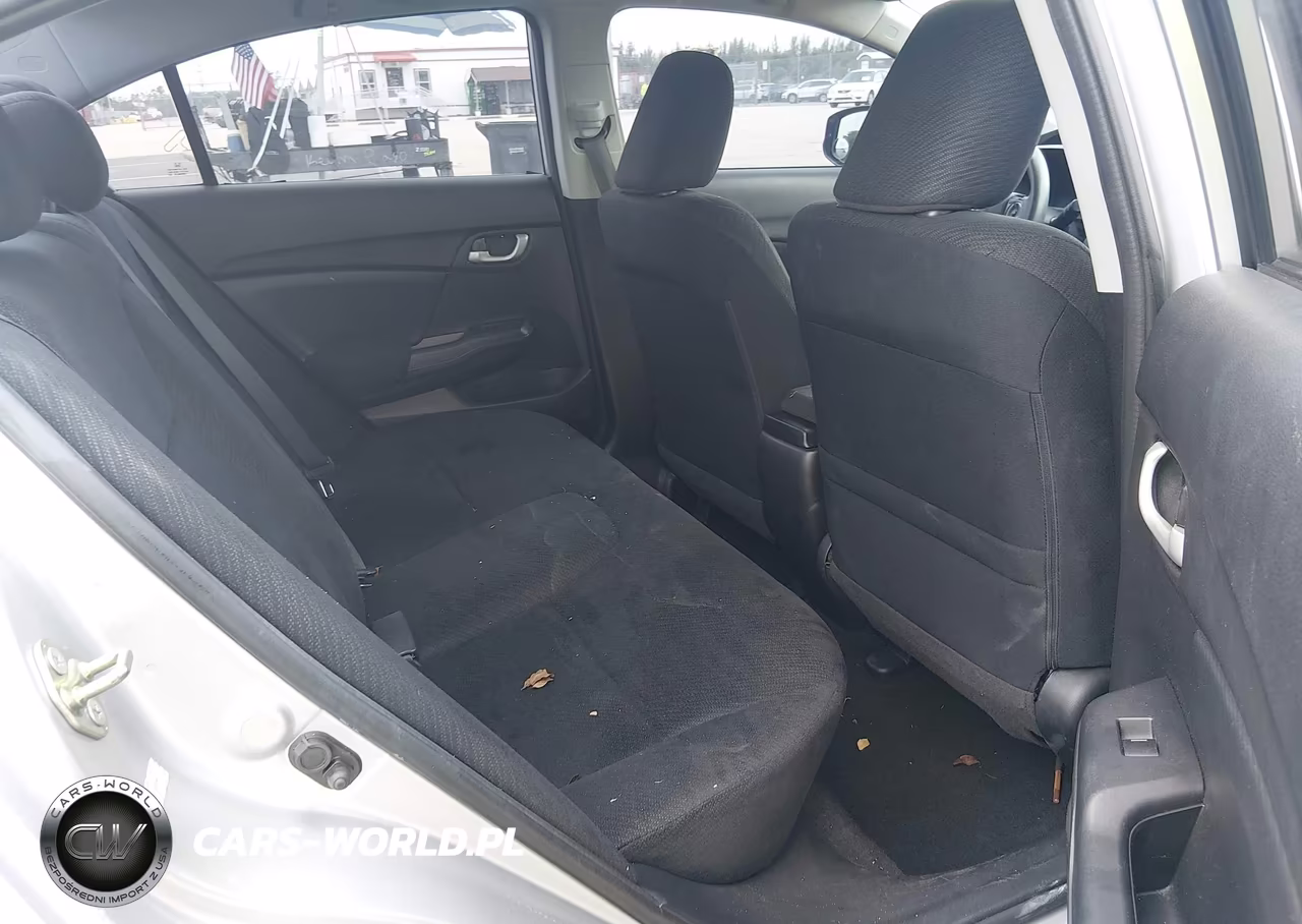 2013 Honda Civic Lx VIN:19XFB2F51DE080599 - 8