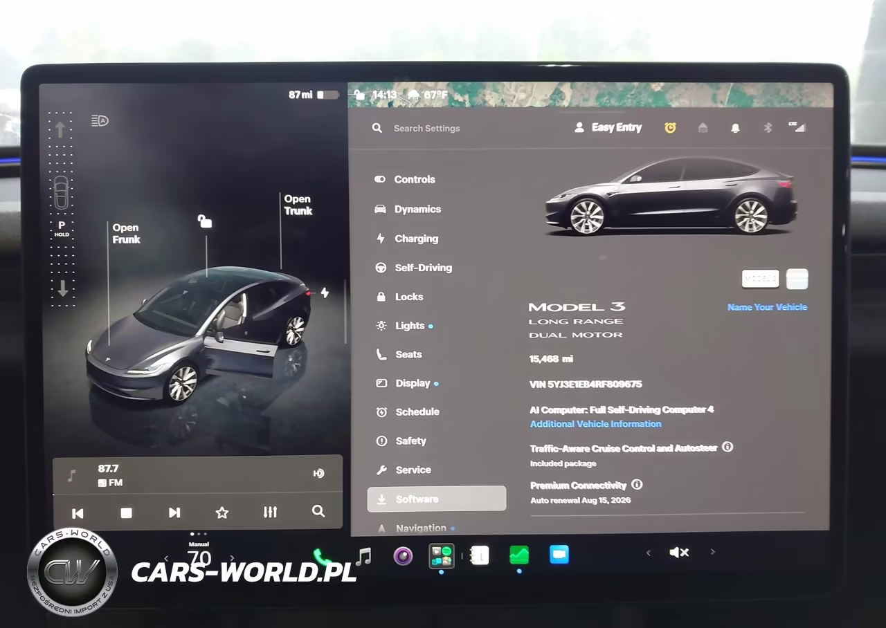 2024 Tesla Model 3 Long Range Dual Motor All-Wheel Drive VIN:5YJ3E1EB4RF809675 - 18