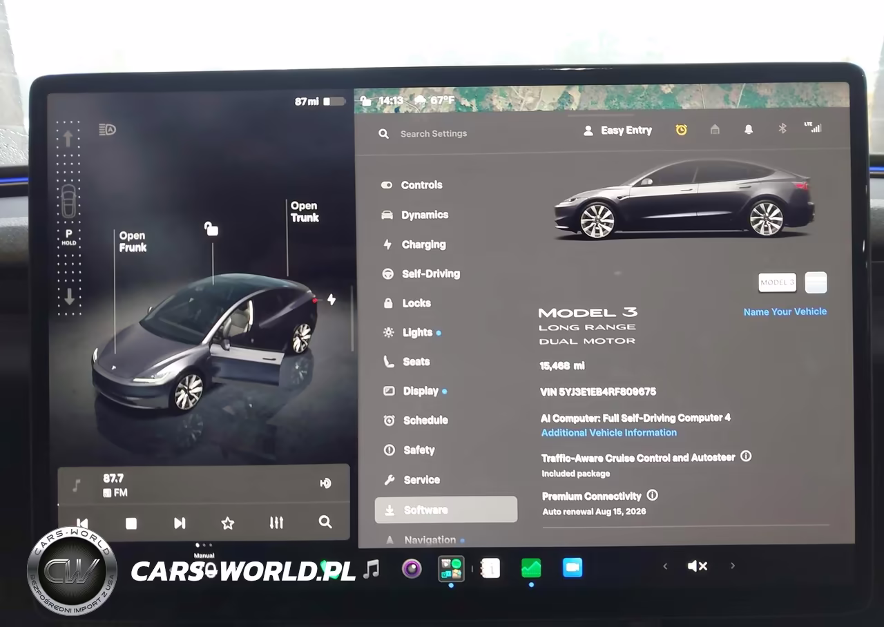 2024 Tesla Model 3 Long Range Dual Motor All-Wheel Drive VIN:5YJ3E1EB4RF809675 - 7