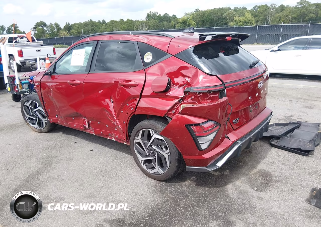 2024 Hyundai Kona N Line VIN:KM8HA3A37RU110426 - 3