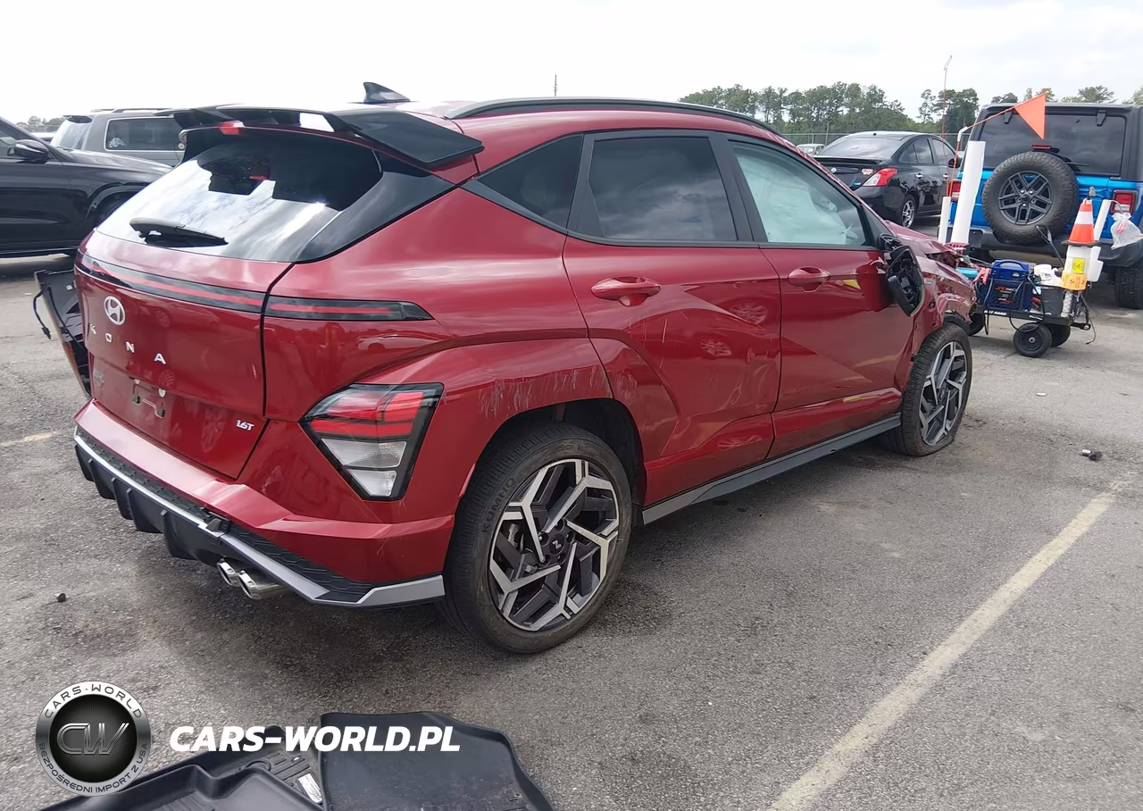 2024 Hyundai Kona N Line VIN:KM8HA3A37RU110426 - 4