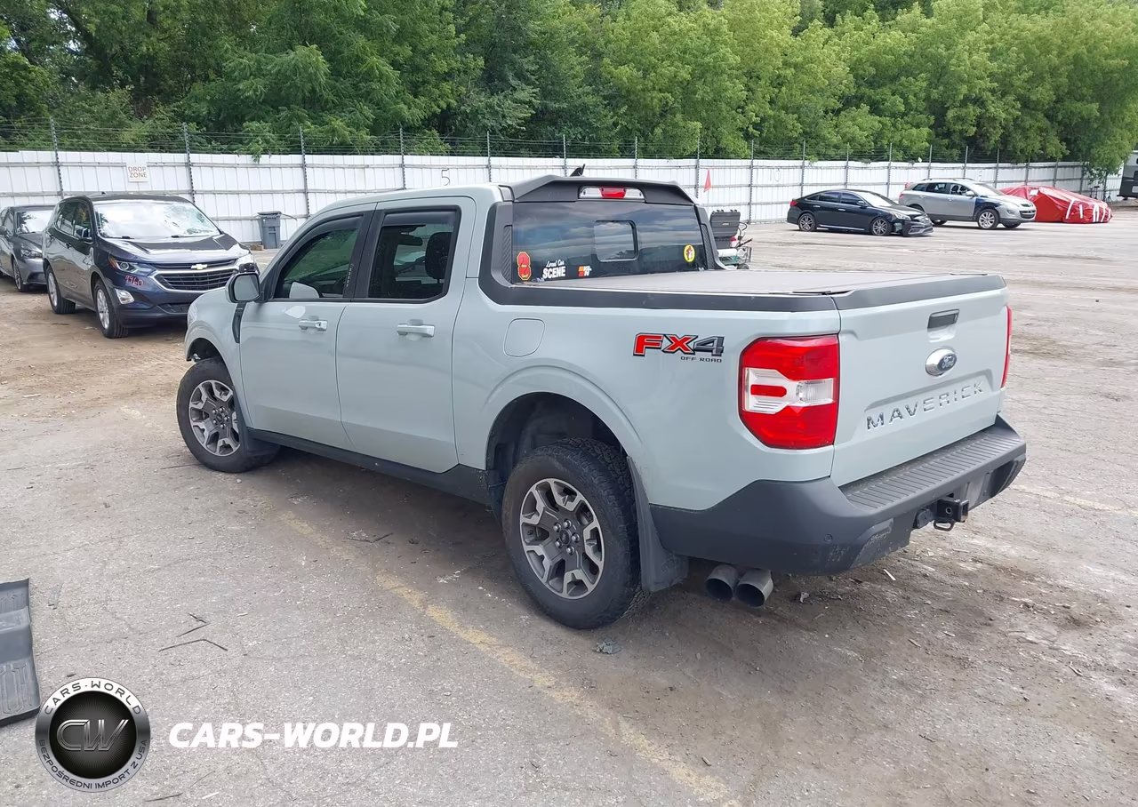 2022 Ford Maverick Lariat VIN:3FTTW8F99NRA09500 - 3