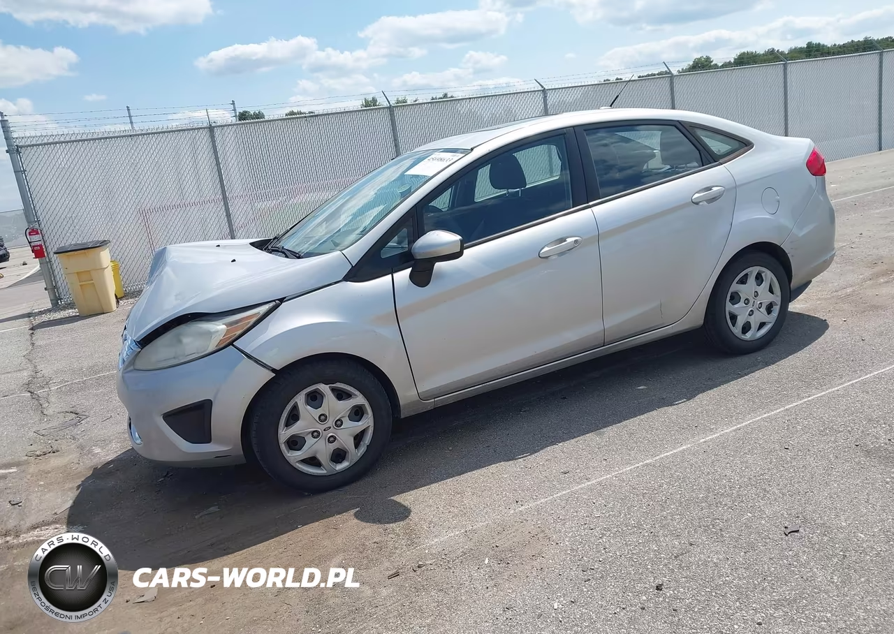 2012 Ford Fiesta Se VIN:3FADP4BJ8CM207642 - 2