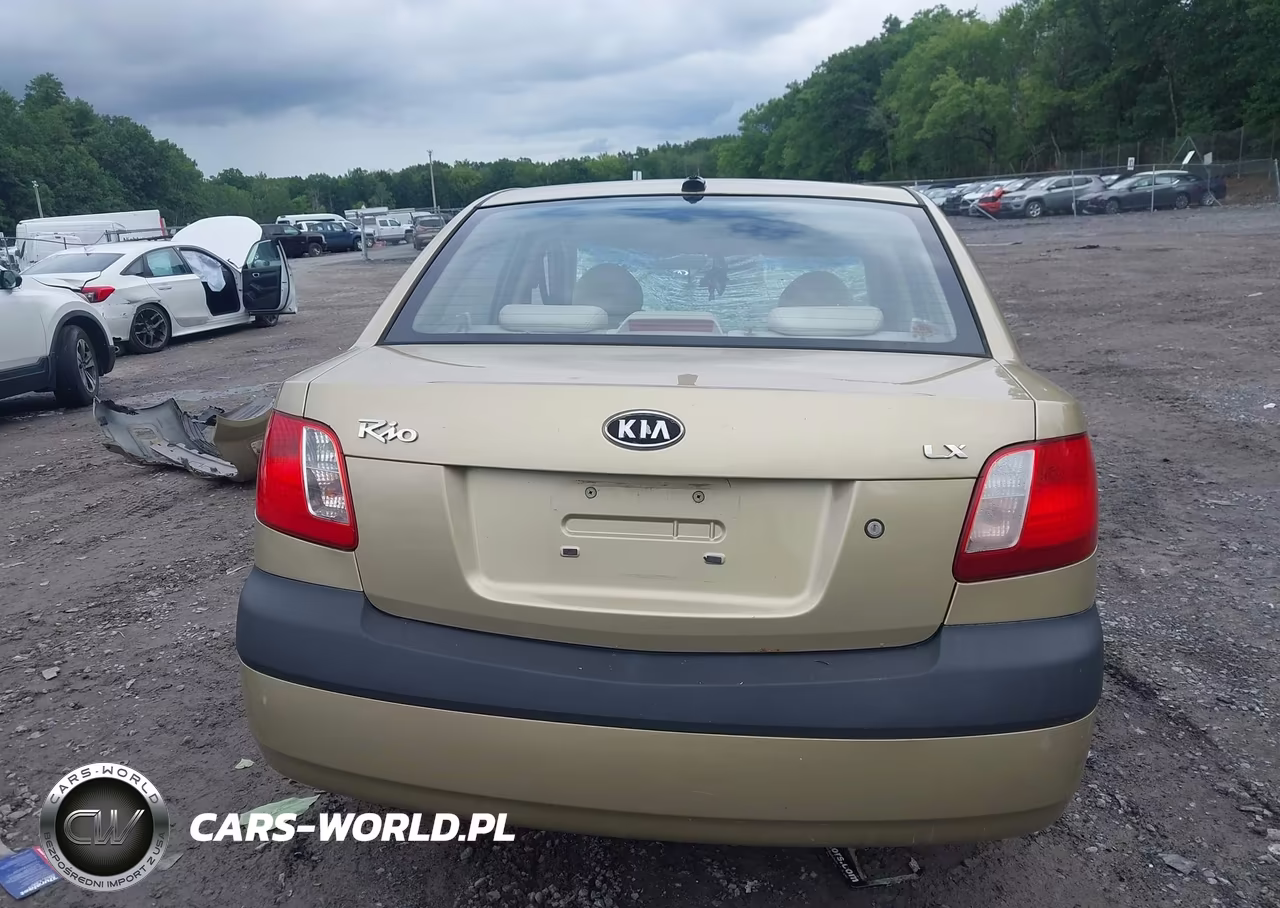 2009 Kia Rio Lx VIN:KNADE223396510078 - 16