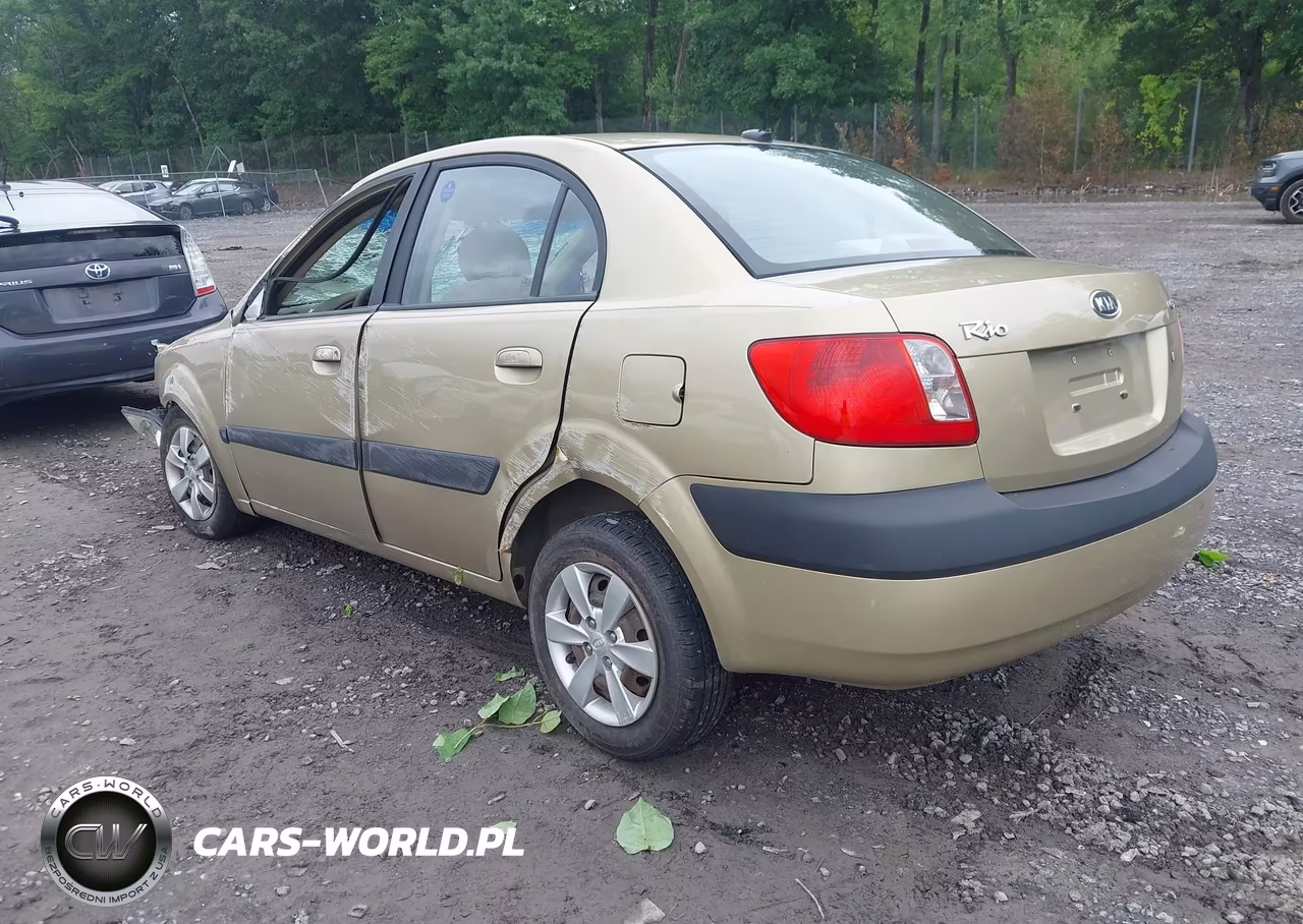2009 Kia Rio Lx VIN:KNADE223396510078 - 3