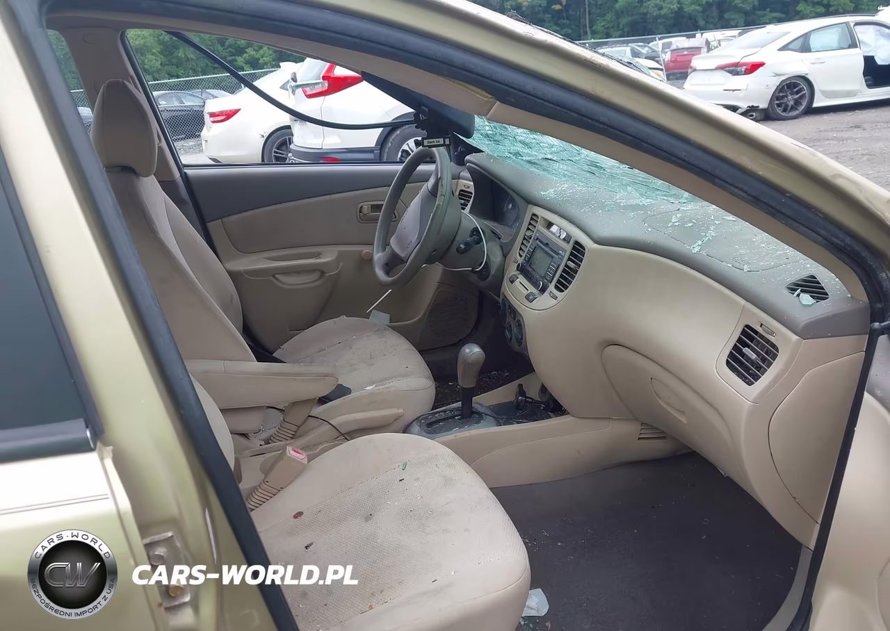 2009 Kia Rio Lx VIN:KNADE223396510078 - 5