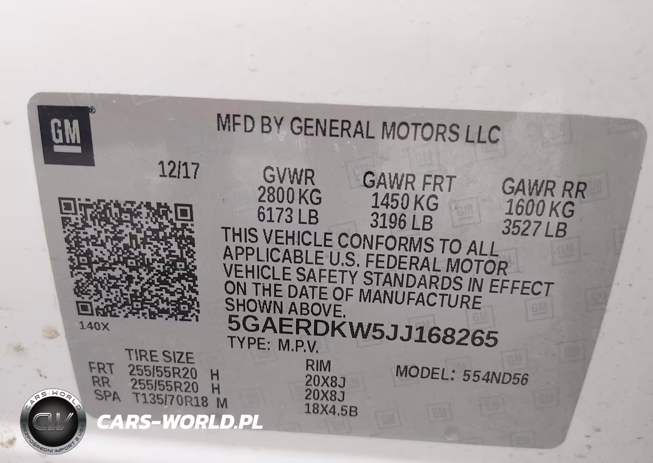 2018 Buick Enclave Avenir VIN:5GAERDKW5JJ168265 - 9