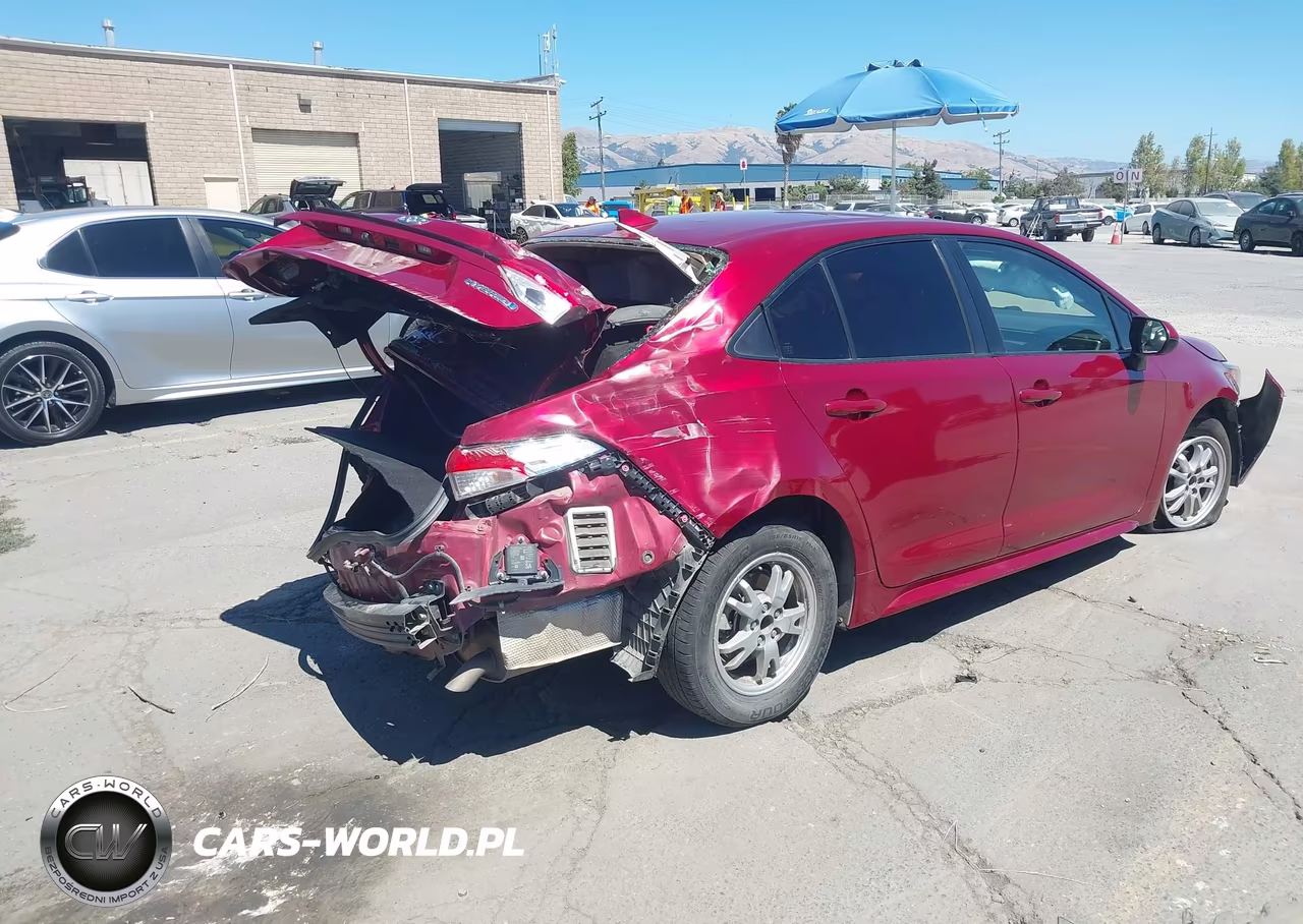 2022 Toyota Corolla Hybrid Le VIN:JTDEAMDE6NJ047728 - 4