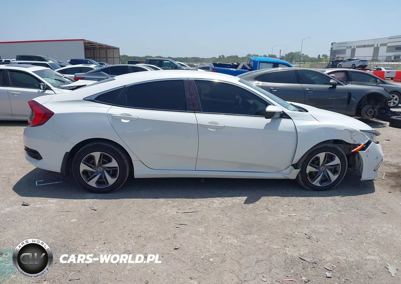 2019 HONDA CIVIC LX VIN:19XFC2F61KE006635 - 13