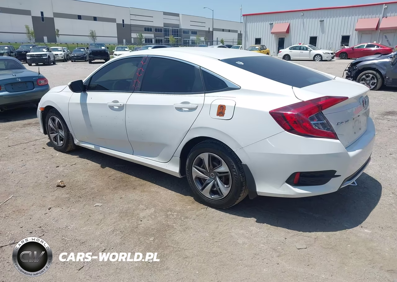 2019 HONDA CIVIC LX VIN:19XFC2F61KE006635 - 3