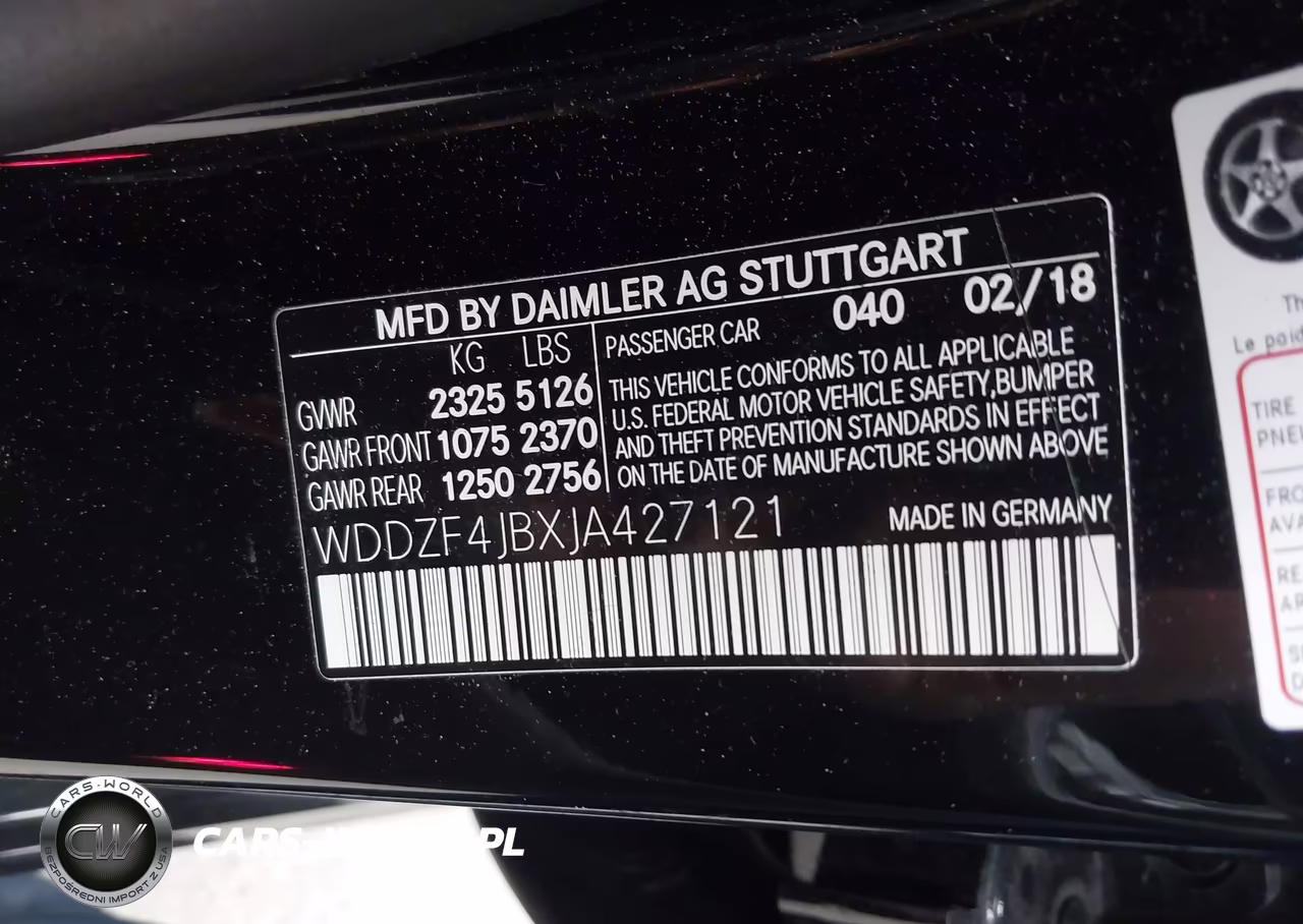 2018 Mercedes-Benz E 300 VIN:WDDZF4JBXJA427121 - 9