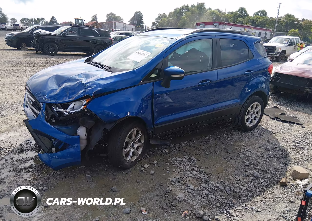 2020 Ford Ecosport Se VIN:MAJ6S3GL5LC385361 - 2