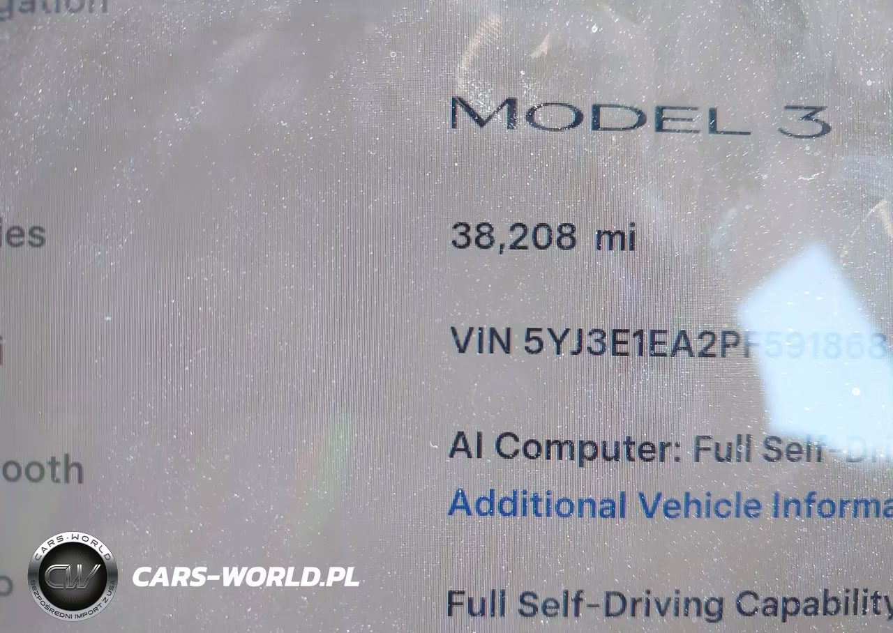 2023 Tesla Model 3 Rear-Wheel Drive VIN:5YJ3E1EA2PF591868 - 7