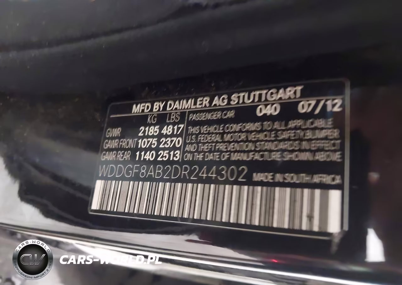 2013 Mercedes-Benz C 300 Sport 4Matic VIN:WDDGF8AB2DR244302 - 9