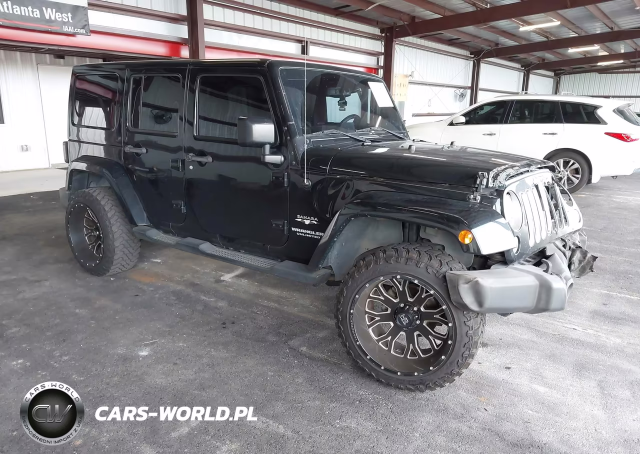 2016 Jeep Wrangler Unlimited Sahara VIN:1C4BJWEG7GL173733 - 1