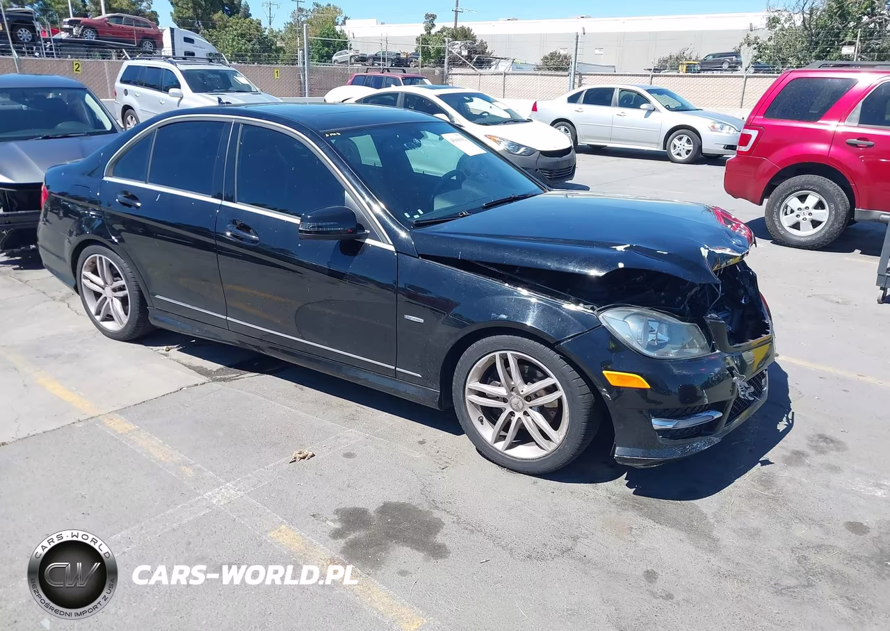 2012 MERCEDES-BENZ C 250 LUXURY-SPORT VIN:WDDGF4HB8CA633182 - 1