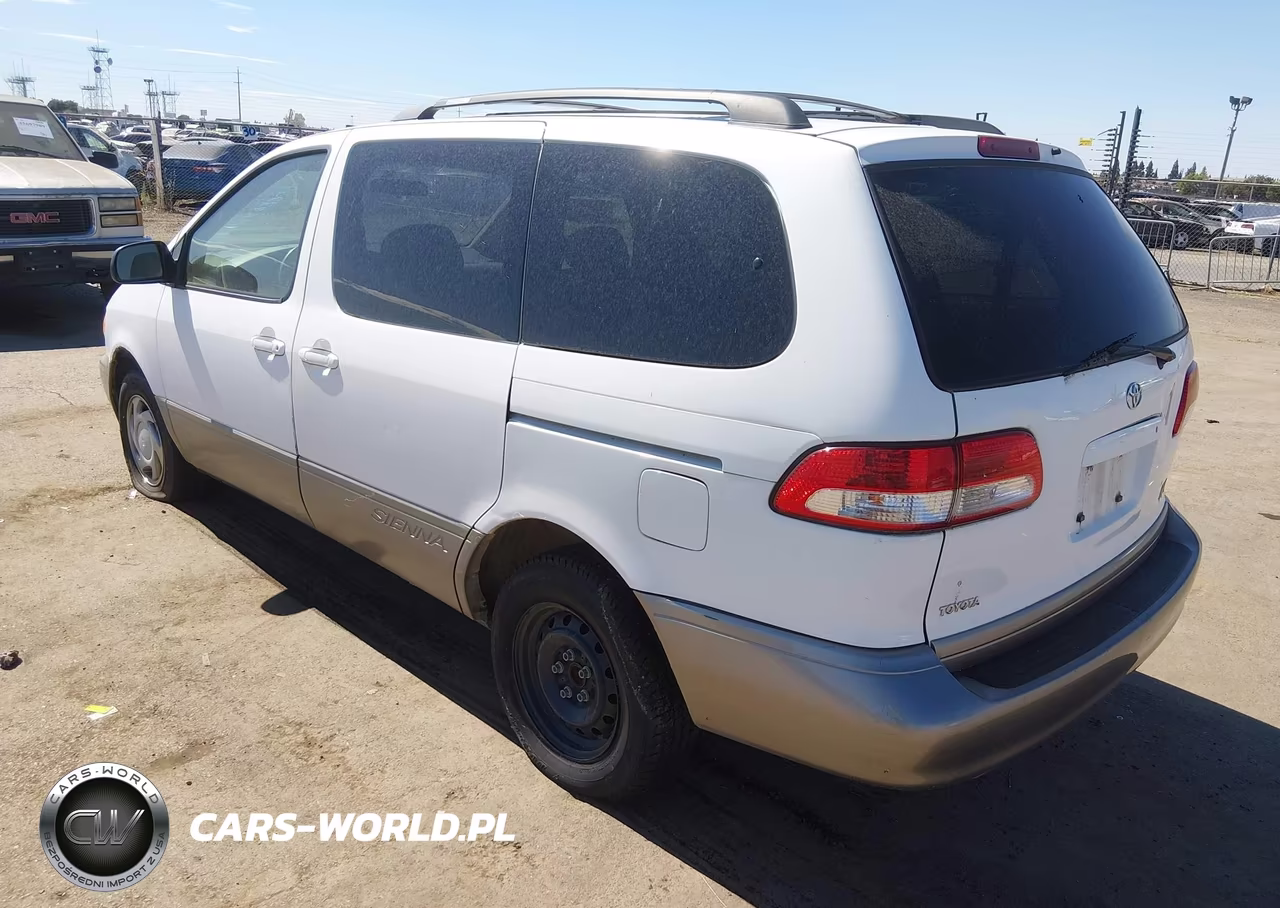 2002 Toyota Sienna Le VIN:4T3ZF13C02U437741 - 3