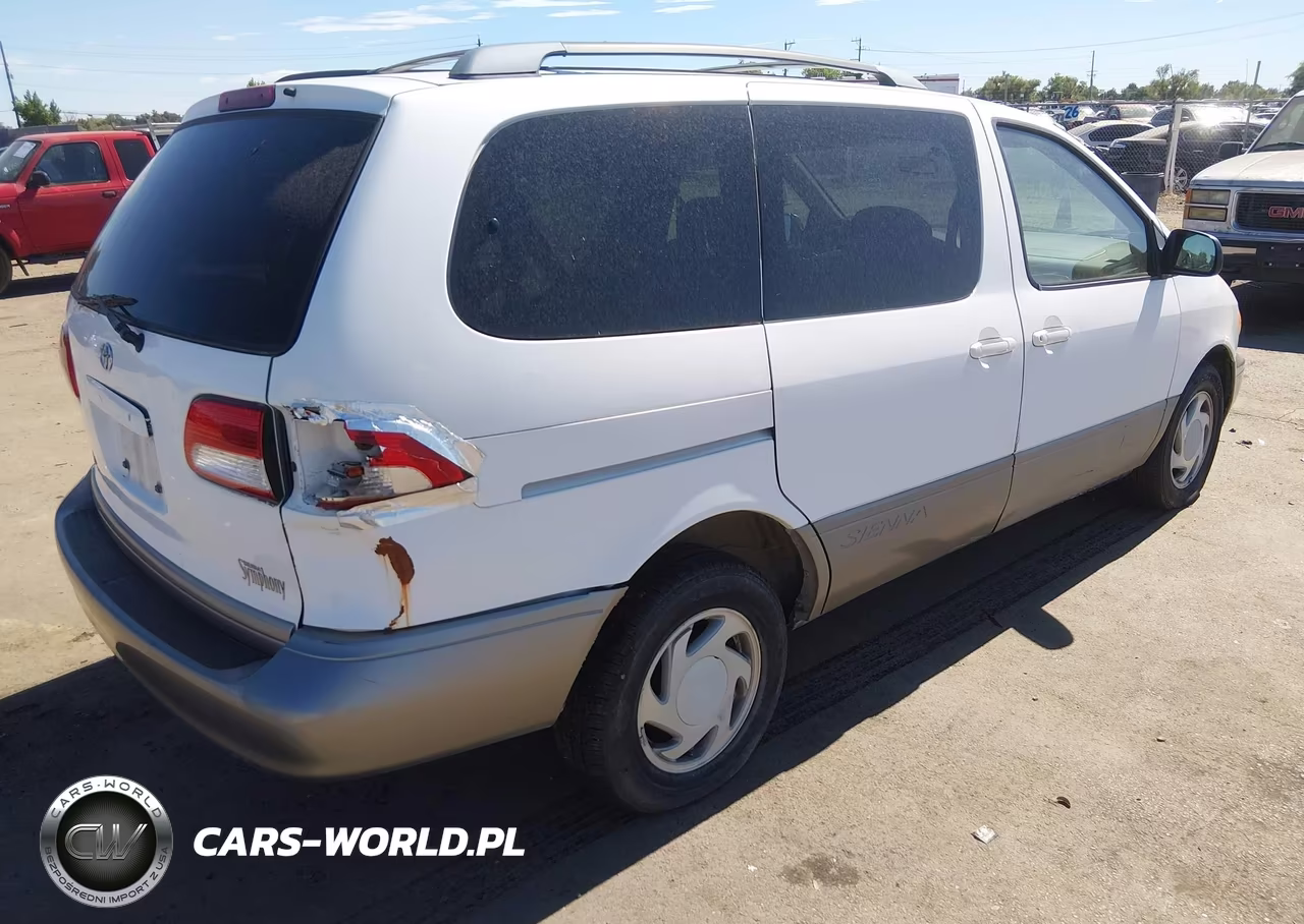 2002 Toyota Sienna Le VIN:4T3ZF13C02U437741 - 4
