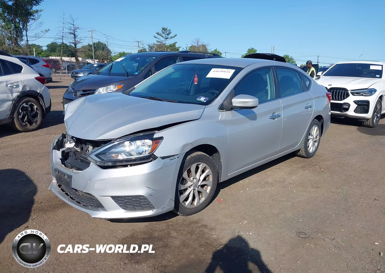2019 Nissan Sentra Sv VIN:3N1AB7AP3KL610390 - 2