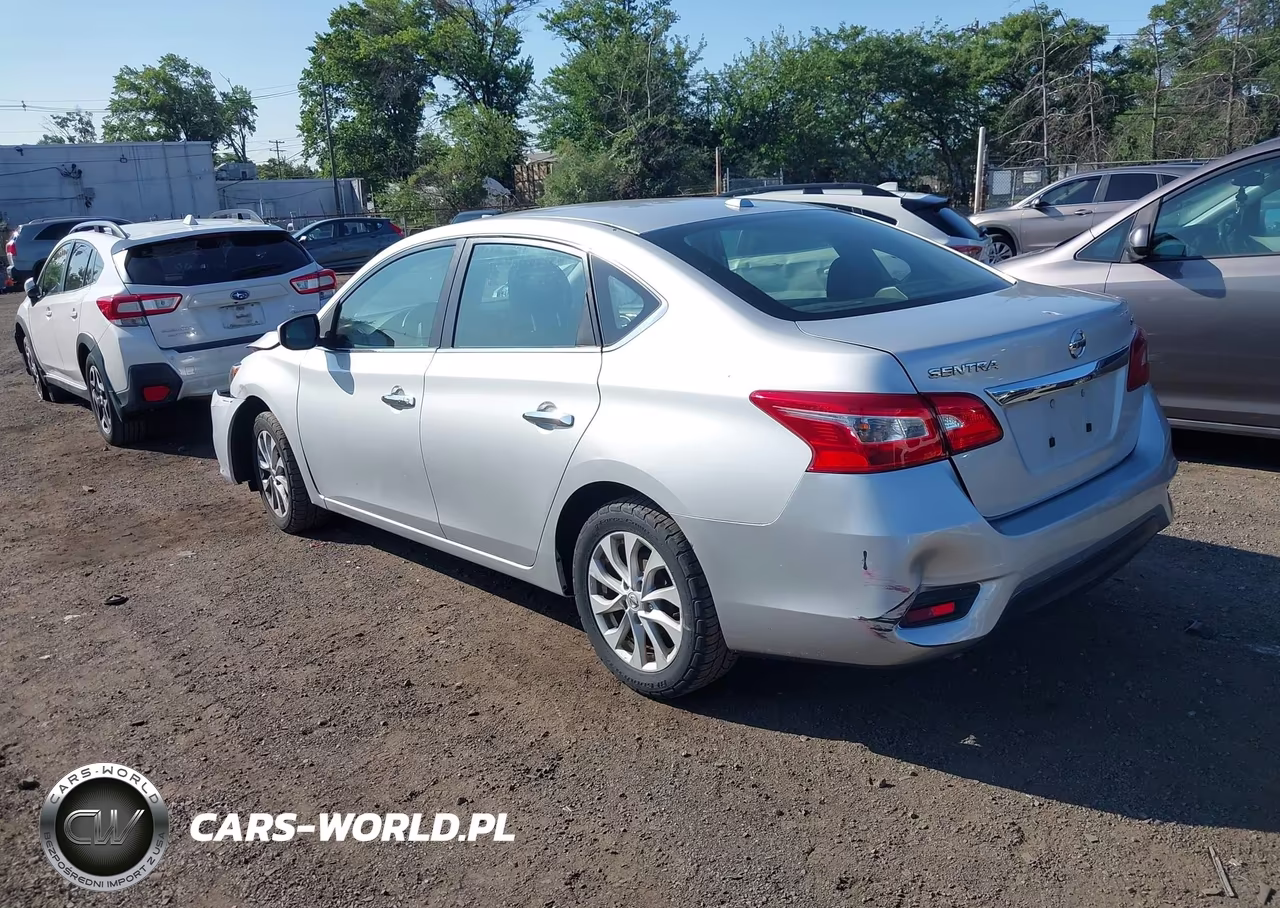 2019 Nissan Sentra Sv VIN:3N1AB7AP3KL610390 - 3