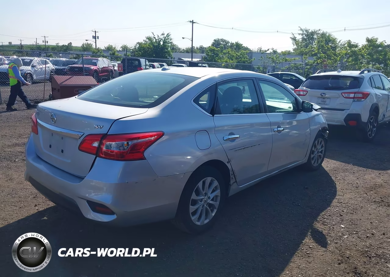 2019 Nissan Sentra Sv VIN:3N1AB7AP3KL610390 - 4