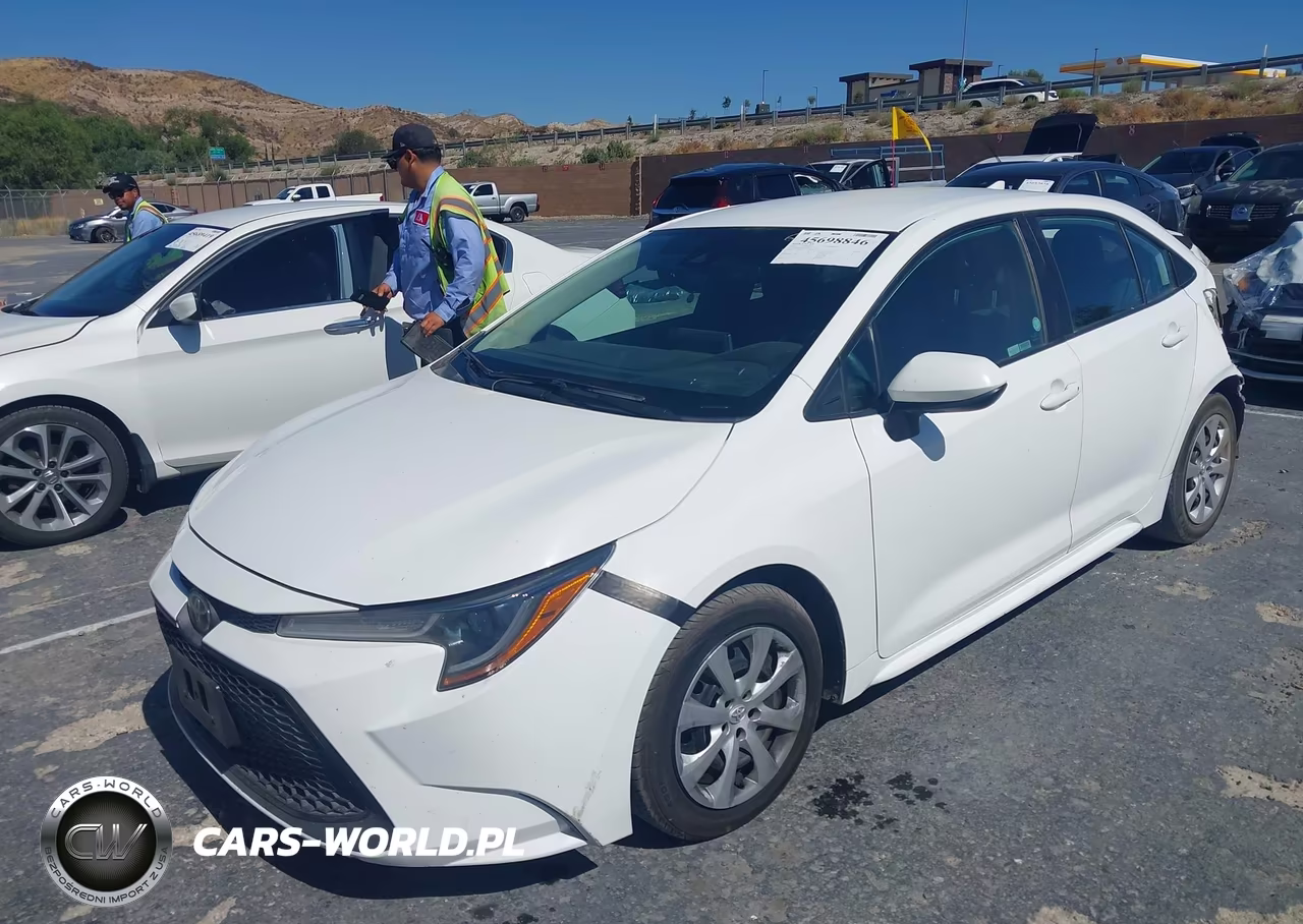 2021 Toyota Corolla Le VIN:5YFEPMAE5MP243477 - 2