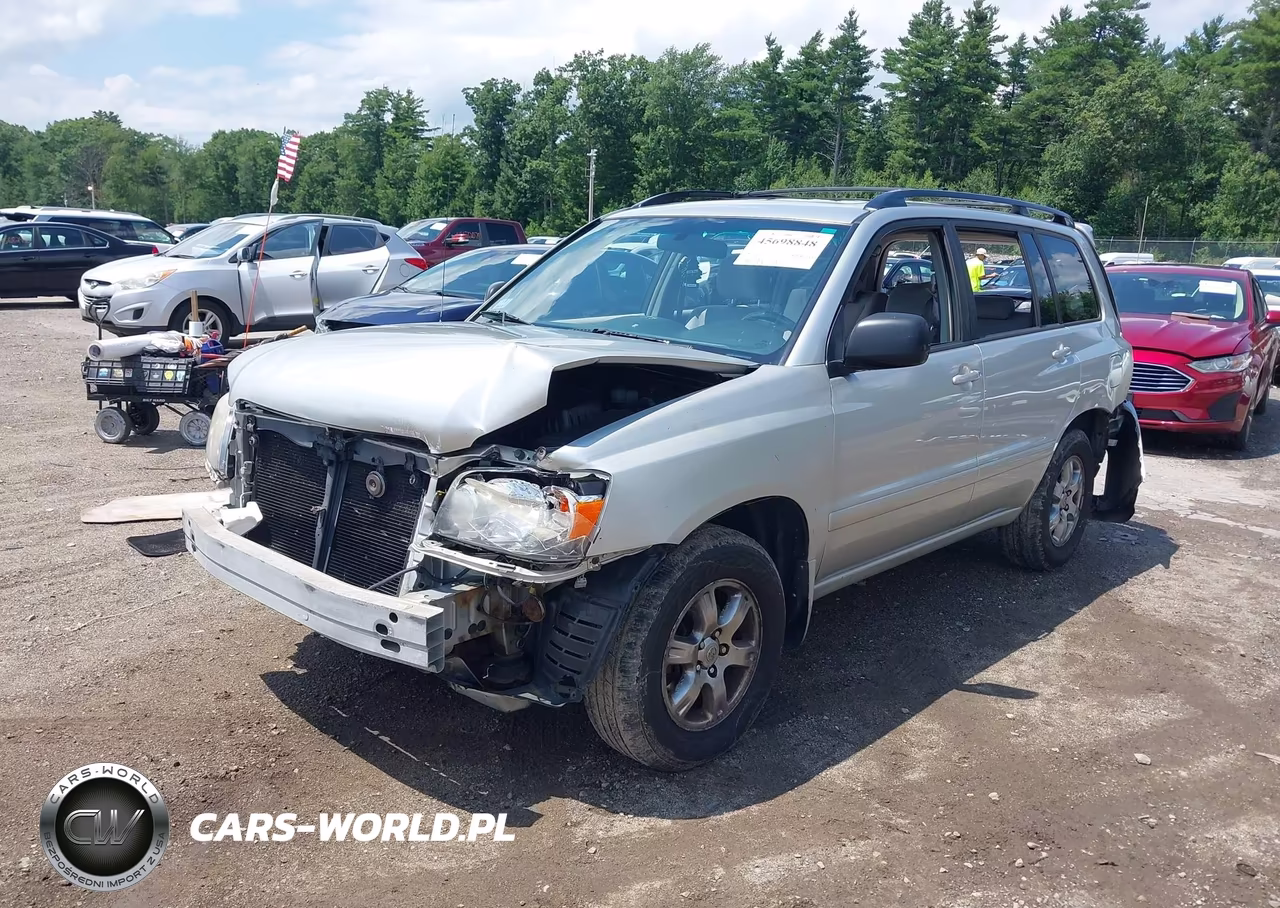 2007 Toyota Highlander 3Rd Row VIN:JTEDP21A570129941 - 2
