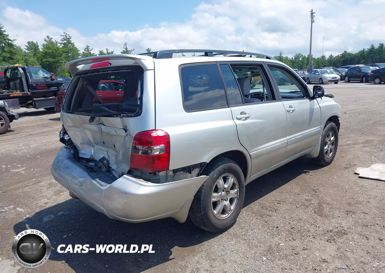 2007 Toyota Highlander 3Rd Row VIN:JTEDP21A570129941 - 4